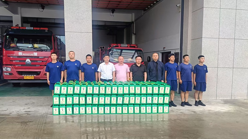 消防站送清涼6.21